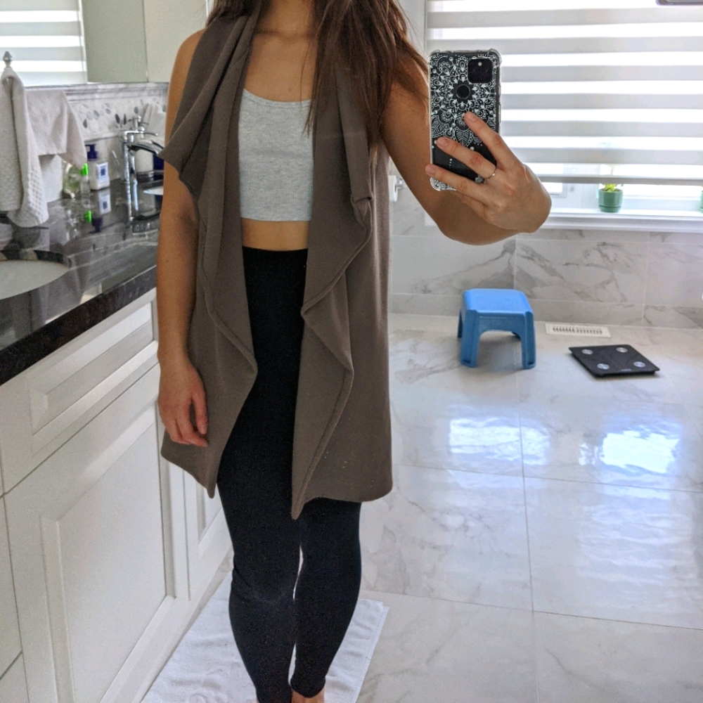 Seven Sisters Waterfall Beige Vest